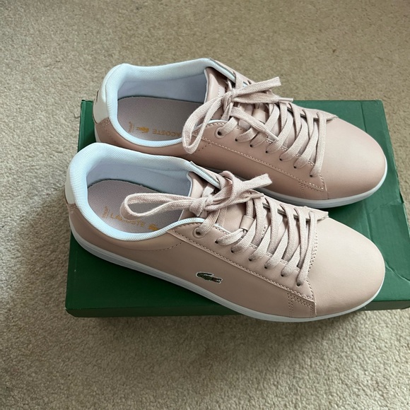 Lacoste New Pink Sneakers 8.5 - Picture 2 of 5